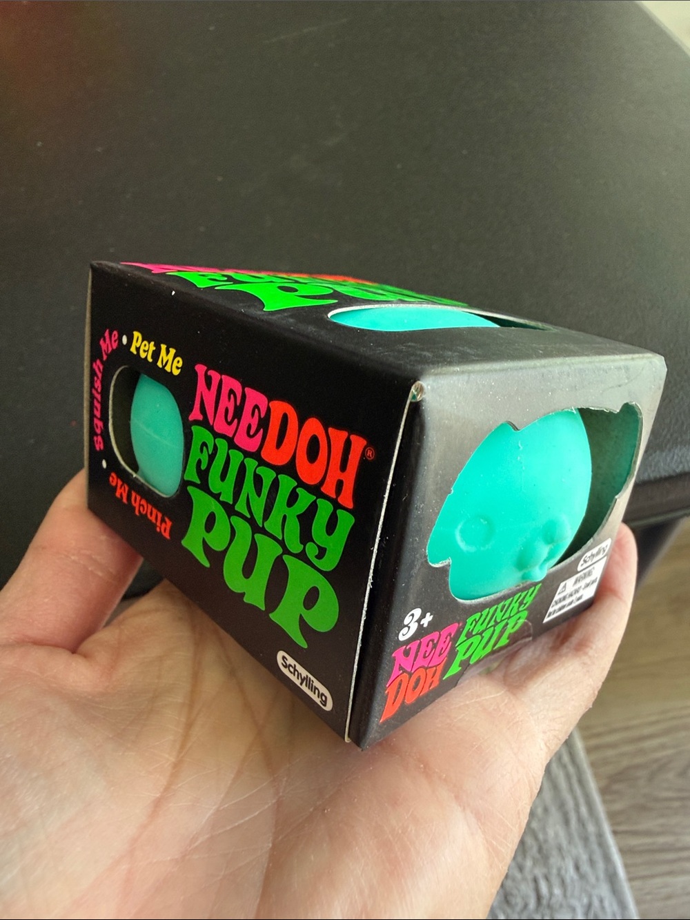 BNIB NeeDoh Funky Pup, Teal